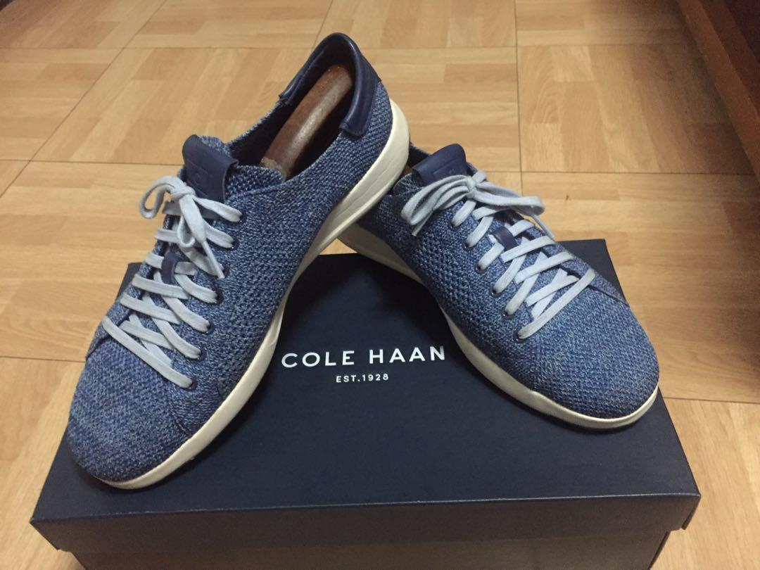 cole haan navy blue sneakers