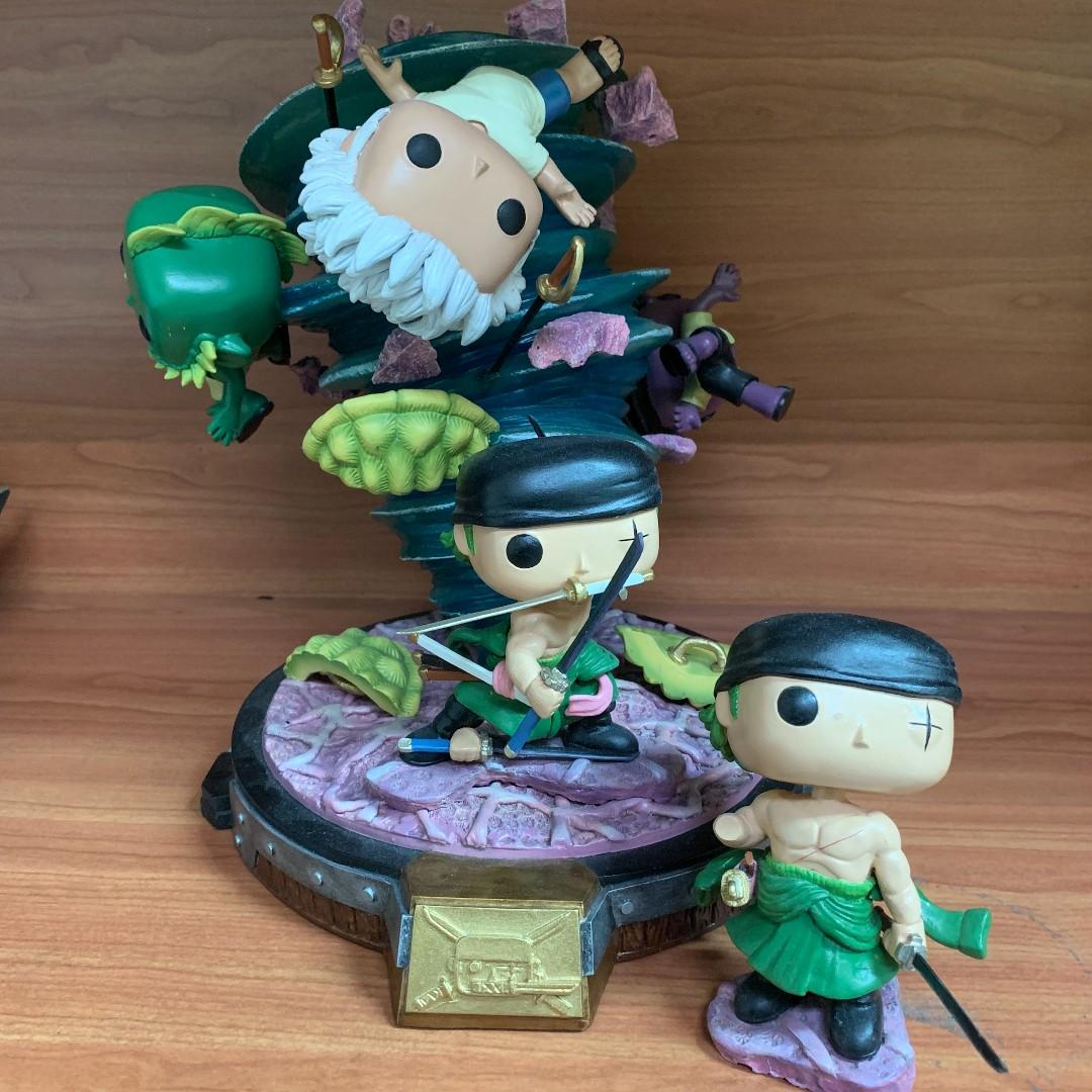 Custom Pop One Piece Zorro Zoro Tsume Art Not Funko Toys Games