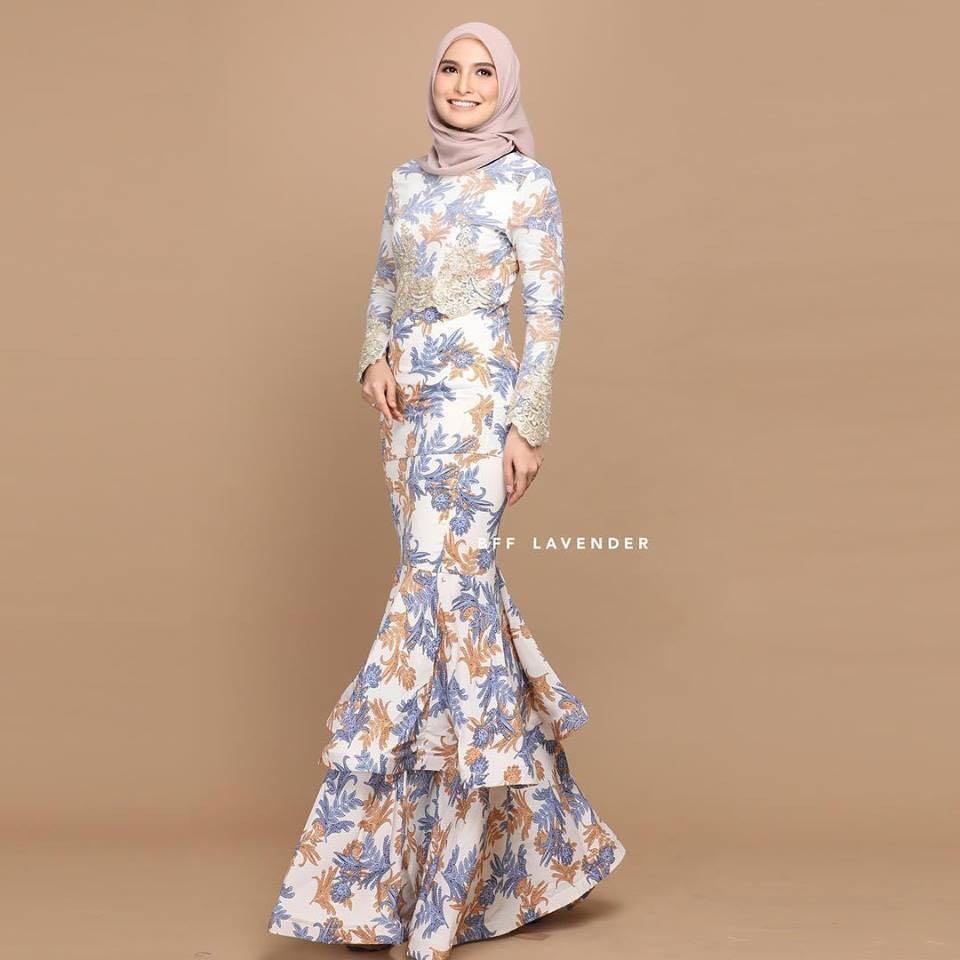 Dress top kurung moden