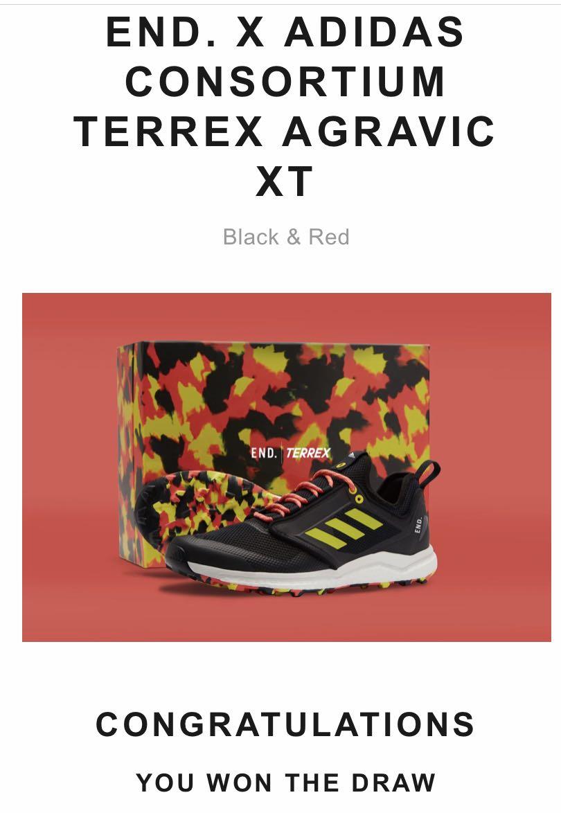 End X Adidas Consortium Terrex Agravic XT, Men's Fashion, Footwear