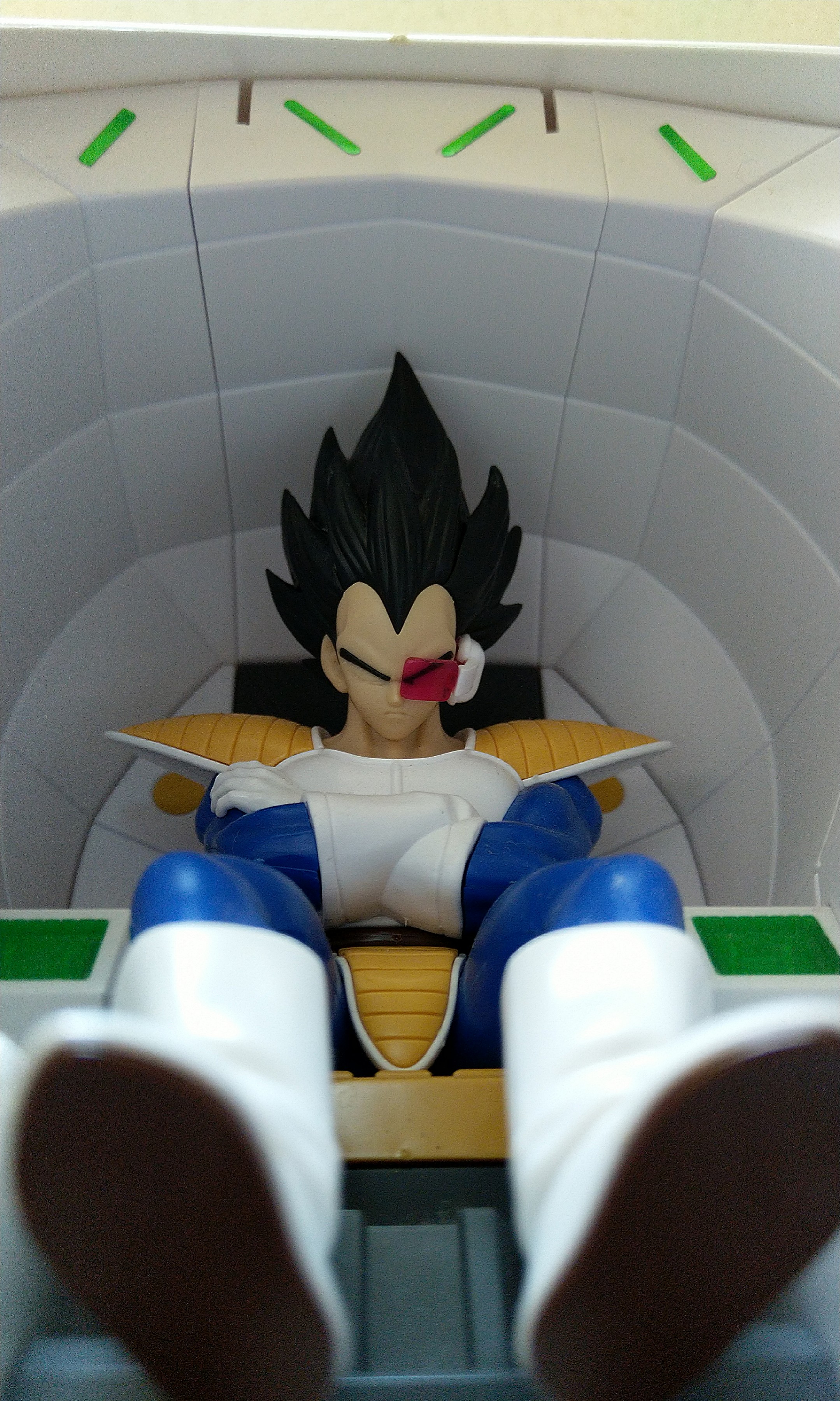 Saiyan space pod model kit clearance