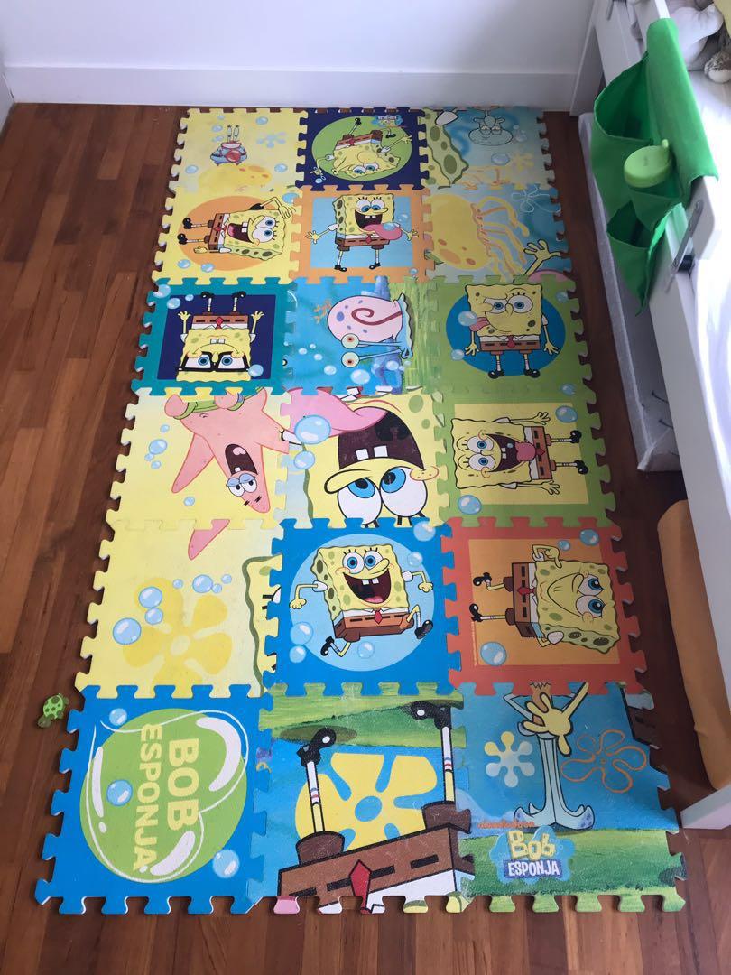 baby sponge play mat