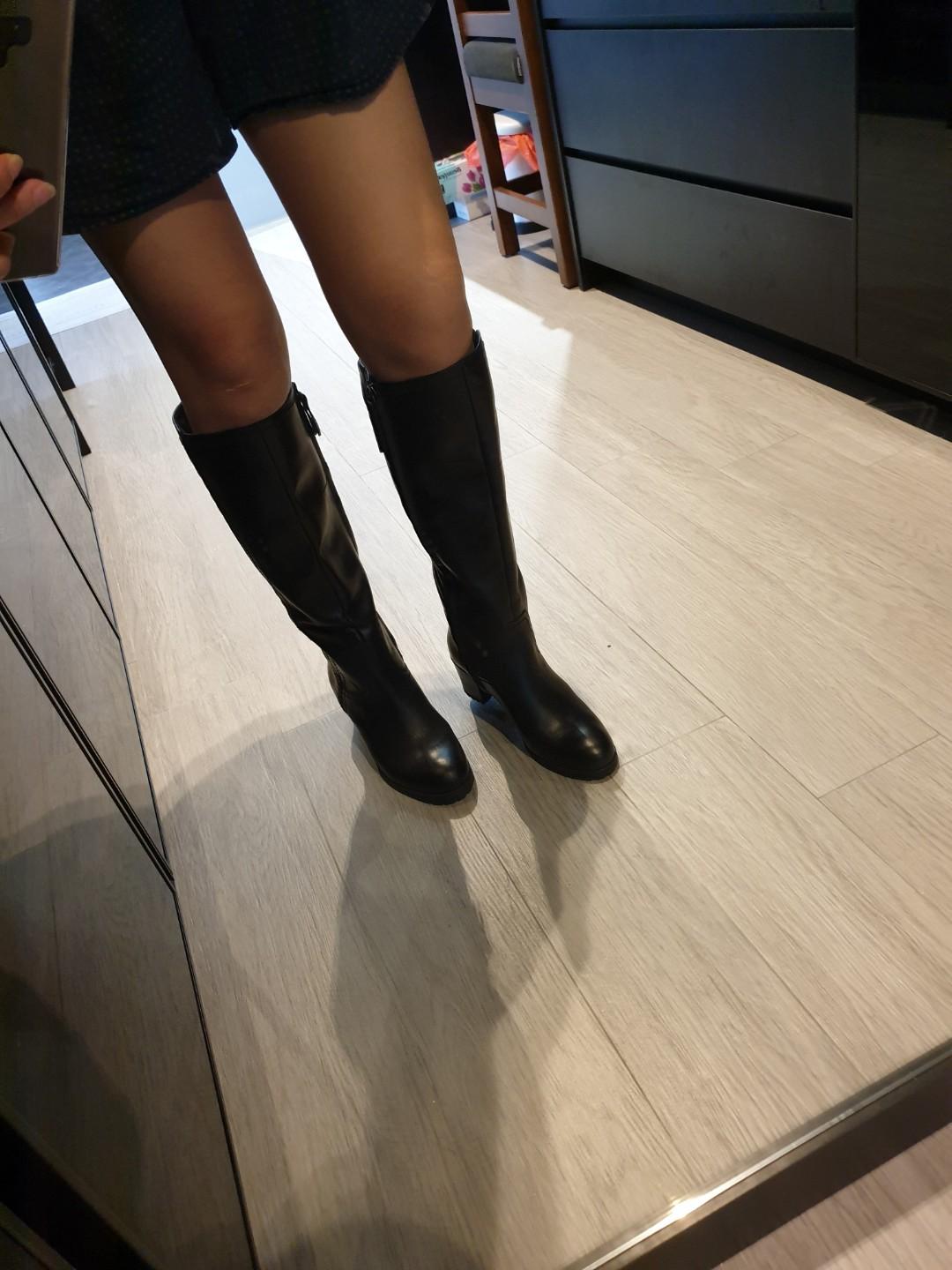 Geox over the knee boots on sale