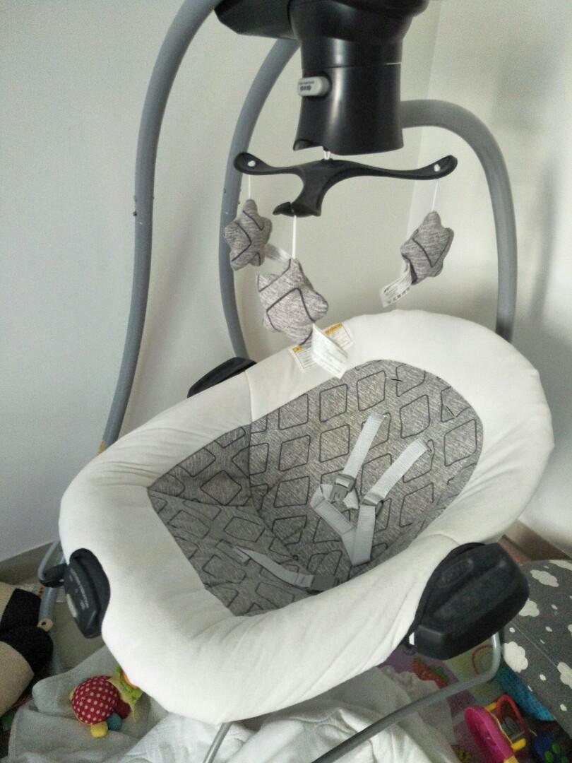 Duetconnect lx outlet swing and bouncer