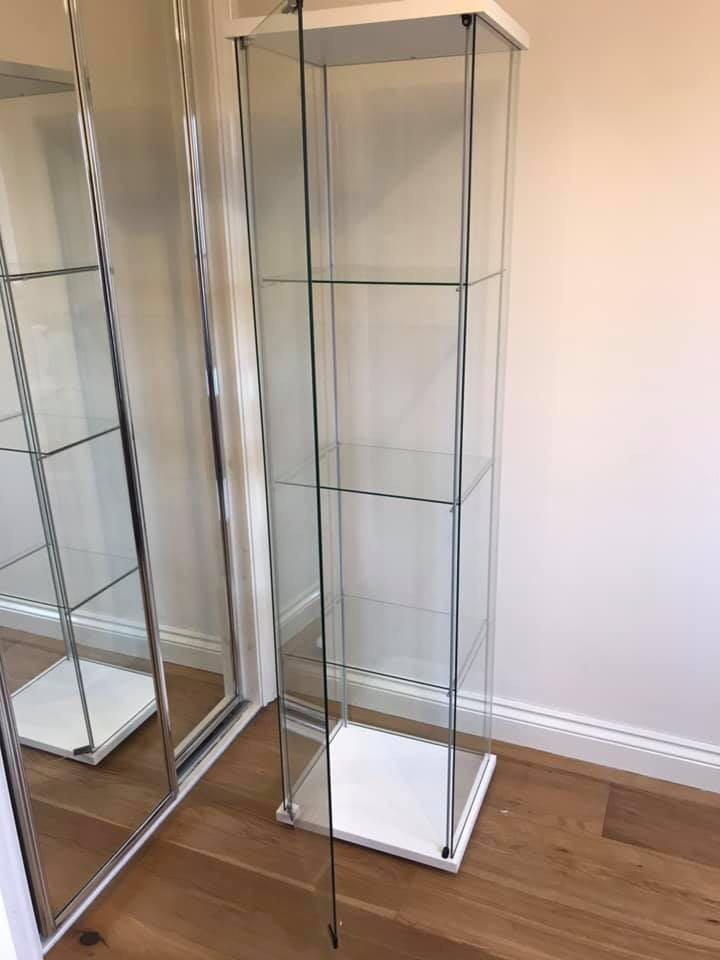 Rak kaca new arrivals detolf ikea
