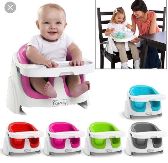 ingenuity booster seat pink