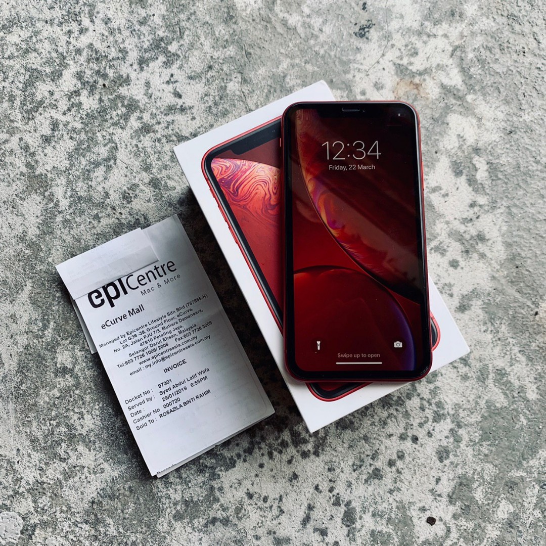 Iphone Xr 128 Gb Red Mobile Phones Tablets Iphone Iphone X Series On Carousell