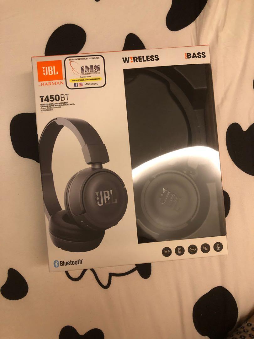 JBL T450BT Wireless Headphones