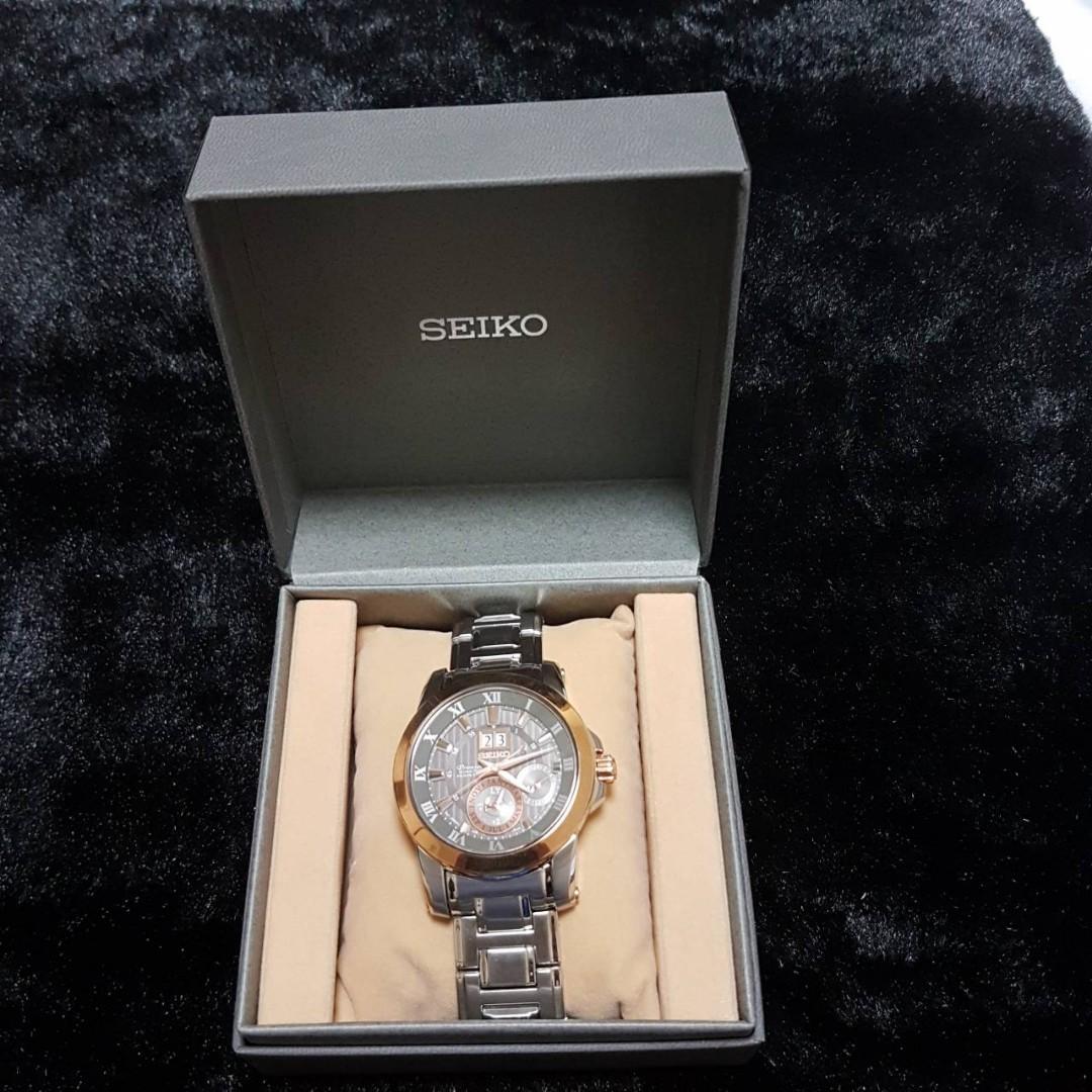 SEIKO KINETIC perpetual Cal 7D46 7D48 7D56