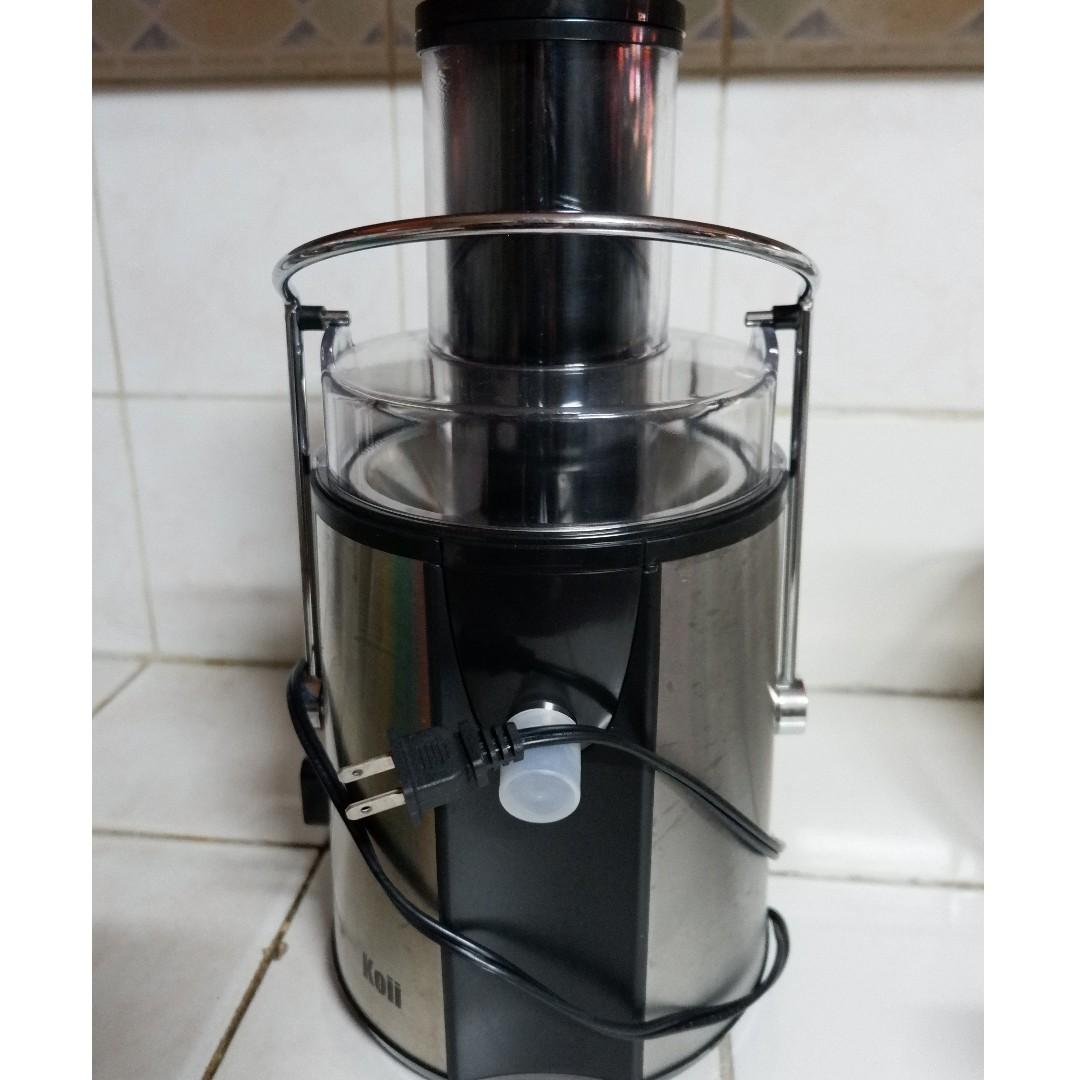 Koii Power Juicer, TV & Home Appliances, Kitchen Appliances, Juicers