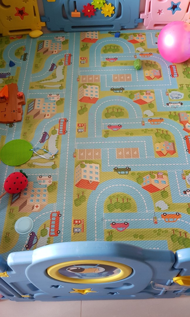 Korean Baby Play Mat, Babies & Kids, Bathing & Changing, Changing Mats