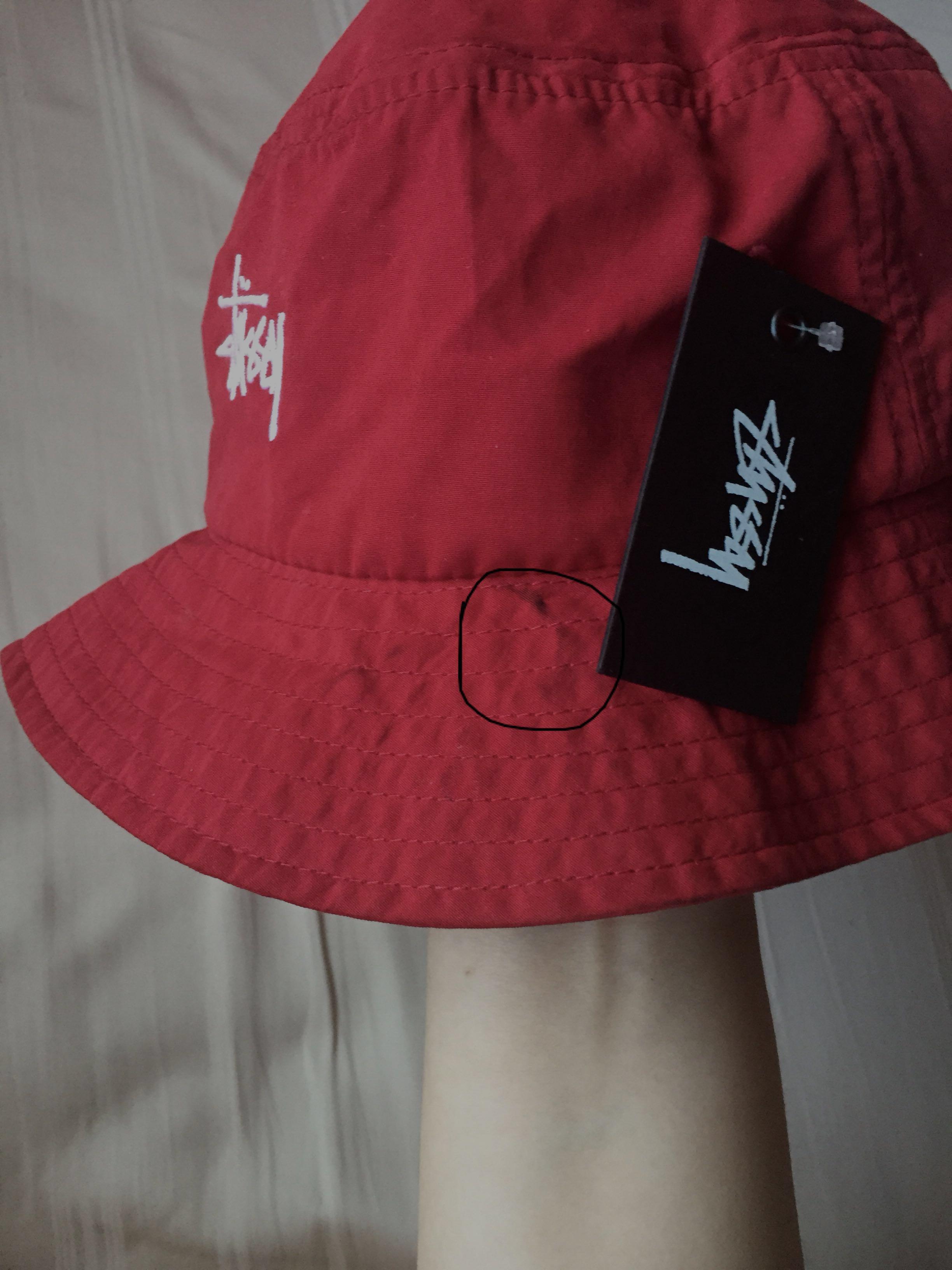 Legit Stussy Bucket Hat with Tag, Men's Fashion, Watches & Accessories