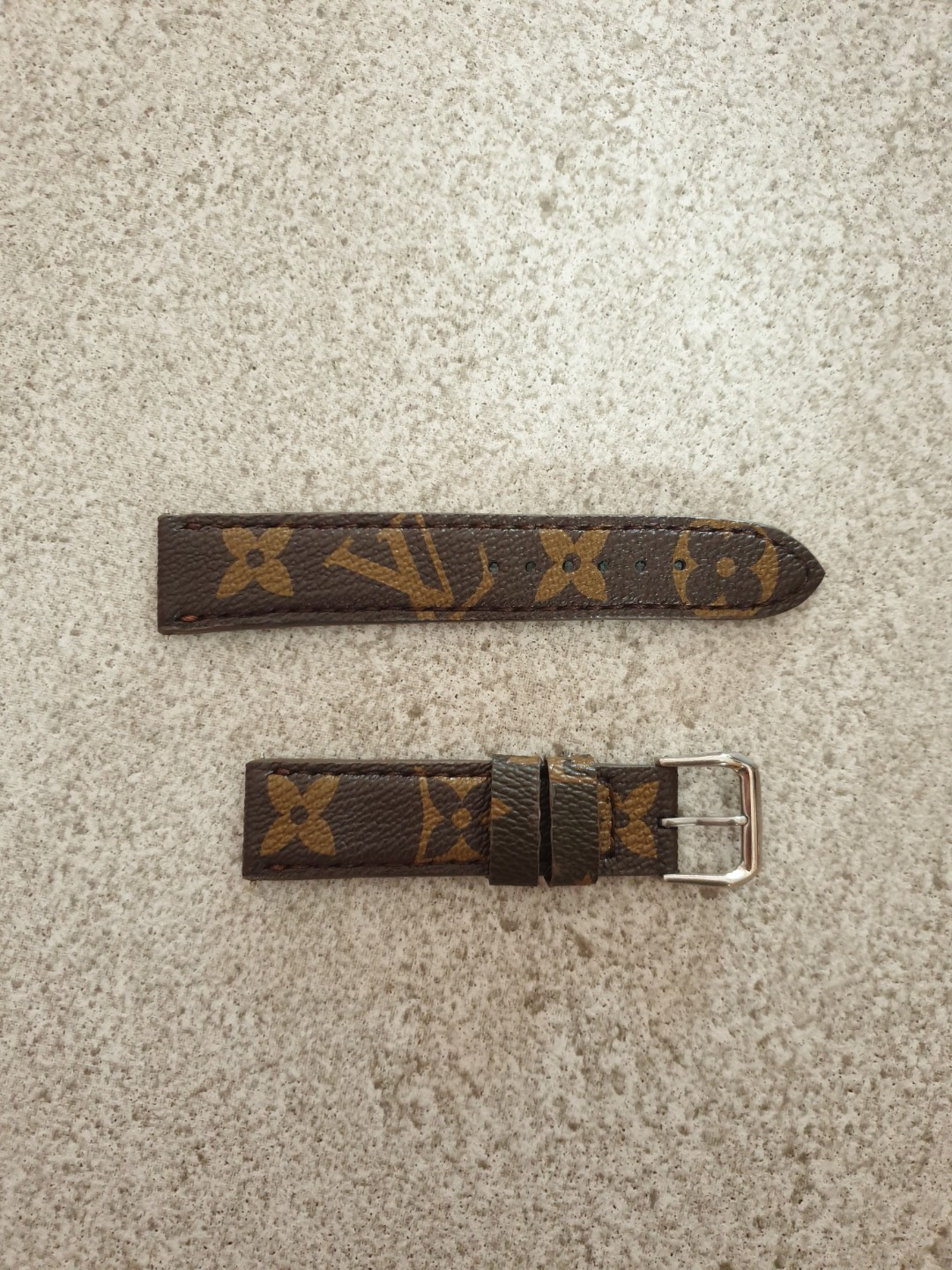 LV Watch Strap 20MM, Mobile Phones & Gadgets, Wearables & Smart Watches on  Carousell