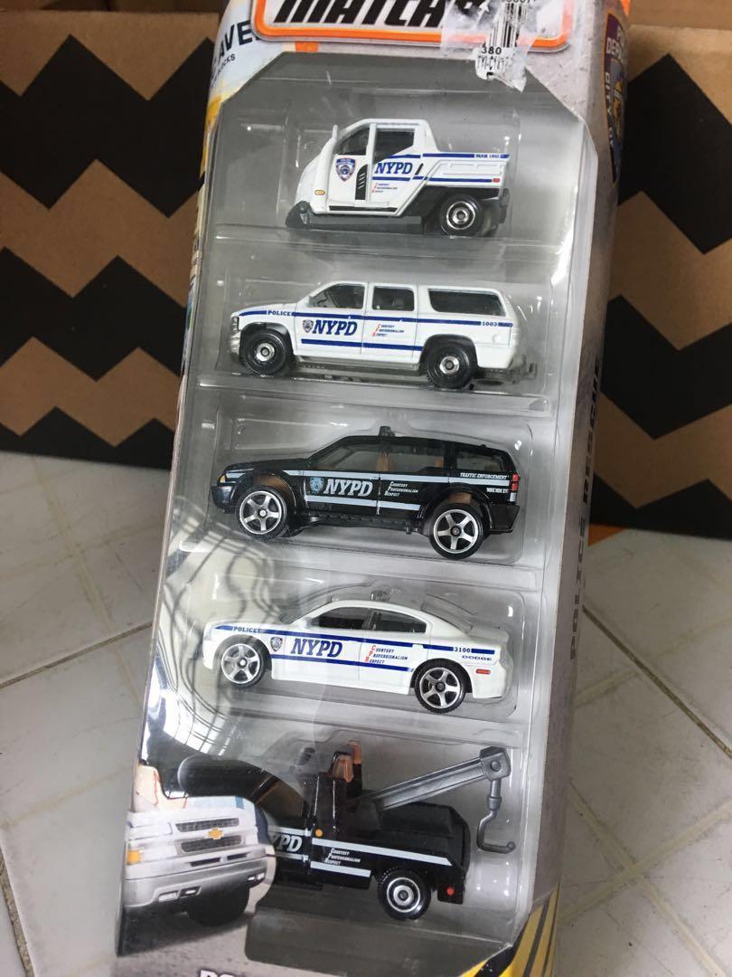 nypd matchbox cars