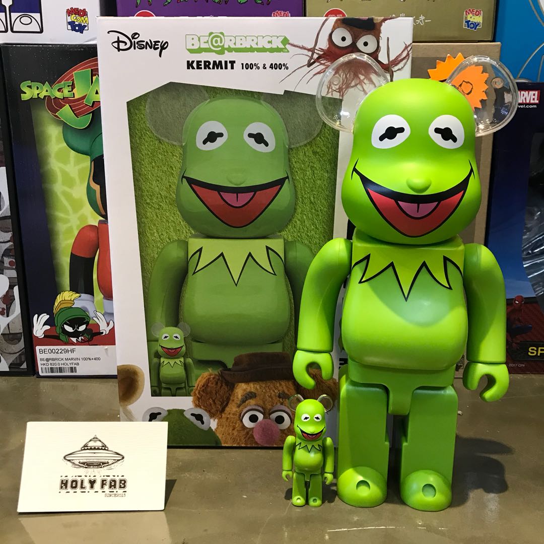 BE@RBRICK Kermit The Frog 100％&400％ sandiegokidsdentist.com