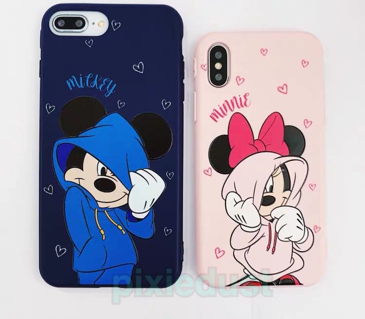 Mickey And Minnie Mouse Couple Phone Casing Bulletin Board Preorders On Carousell