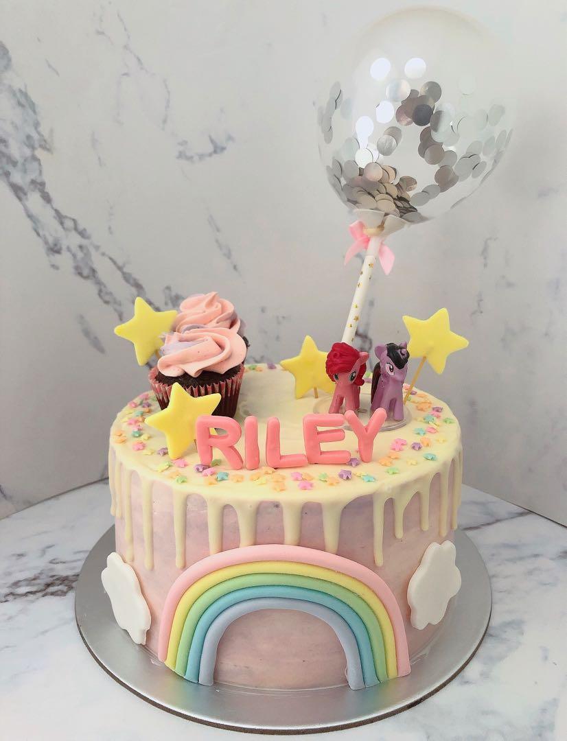 My Little Pony Cake Food Drinks Baked Goods On Carousell