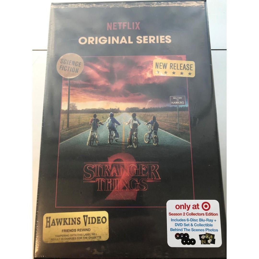 New Stranger Things Season 2 Blu Ray Dvd Target Exclusive Vhs Packing Photos Music Media Cd S Dvd S Other Media On Carousell