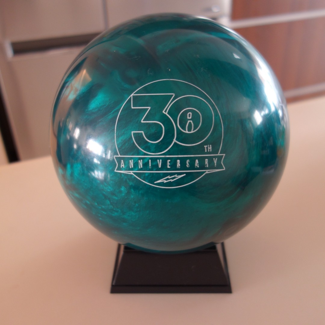 NEW Undrilled 14lb Storm Teal 30th Anniversary Pearl Reactive Bowling