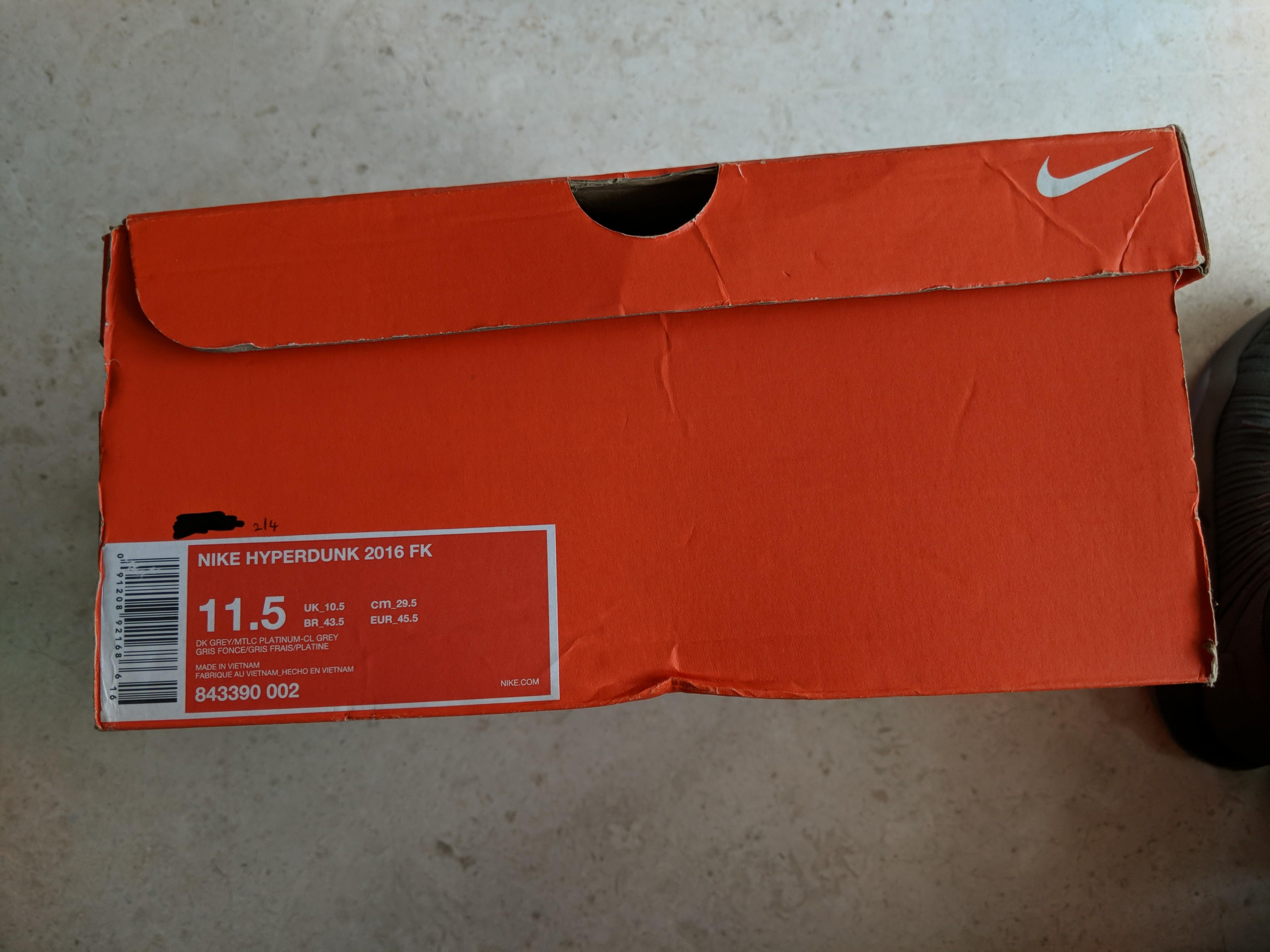 Hyperdunk 214 red top