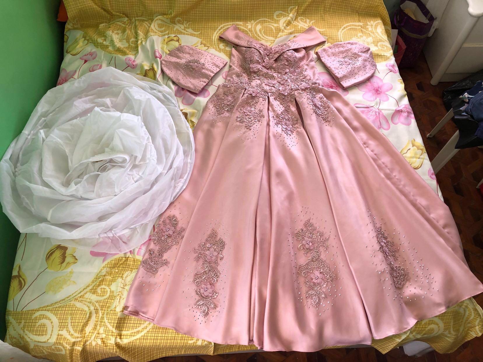 off shoulder filipiniana