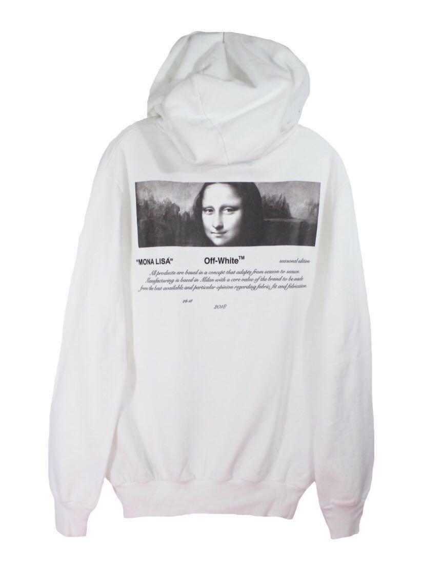 Off White For All 04 Mona Lisa Hoodie White S