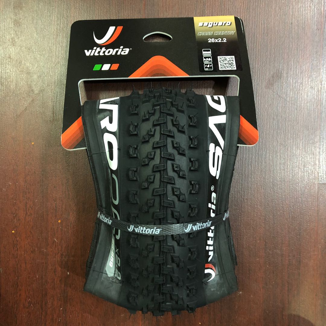 Promo: Vittoria Saguaro 26x2.2 MTB Tyre, Sports Equipment, Bicycles \u0026  Parts, Bicycles on Carousell