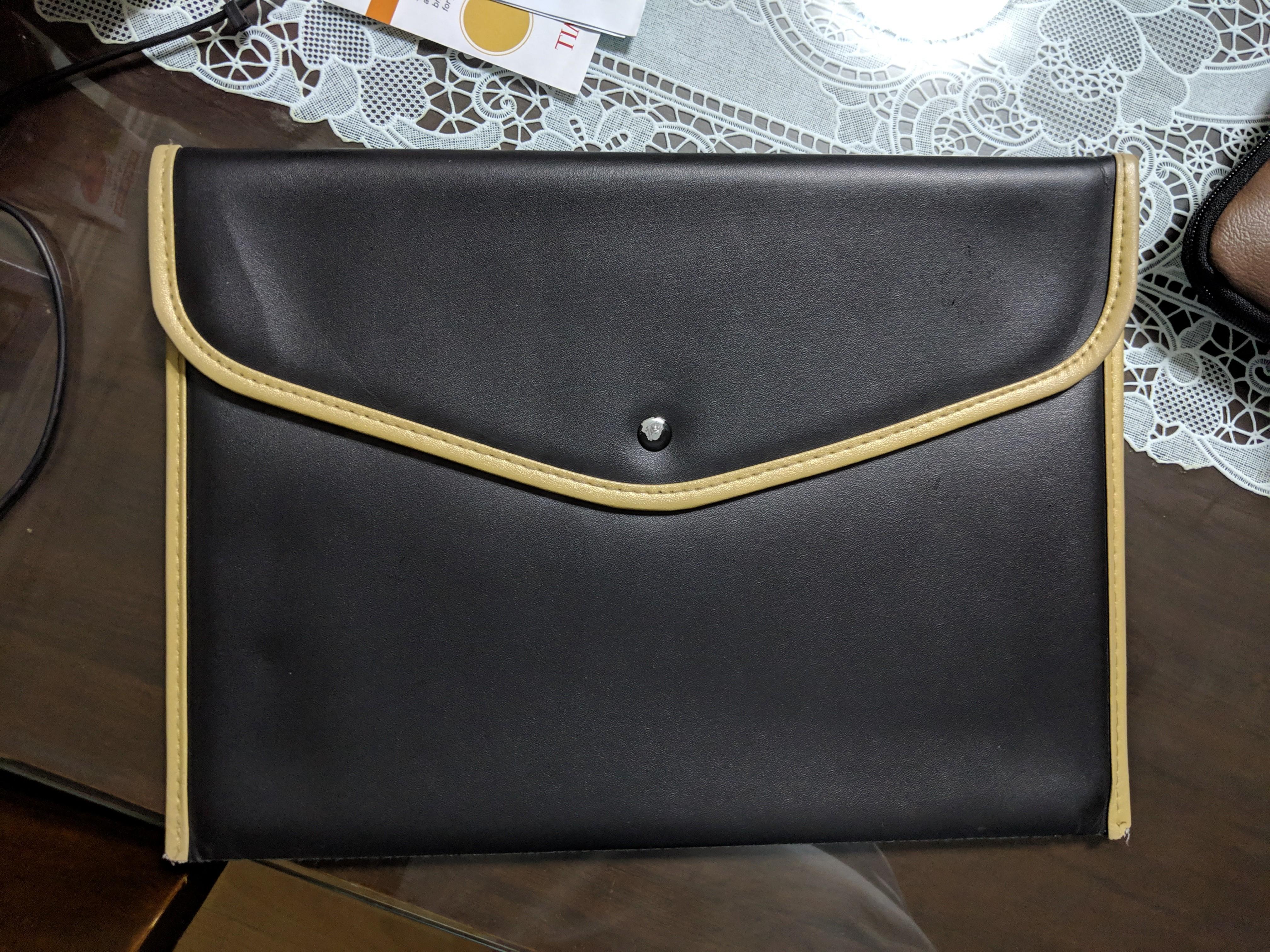 Raffles Institution Leather Laptop Sleeve, Mobile Phones & Gadgets