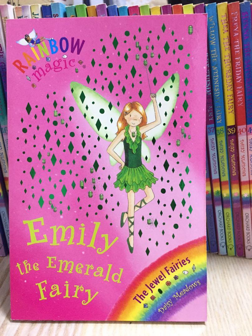 Rainbow Magic 24 Emily The Emerald Fairy Books Stationery