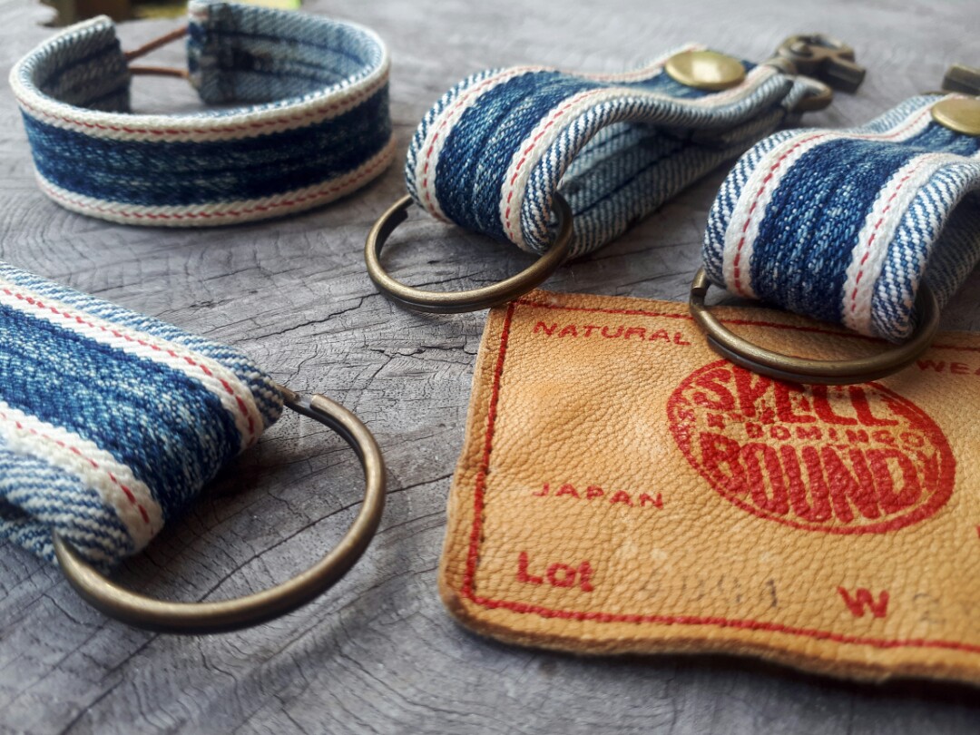 Recycled SpellBound Selvedge Denim Keychain