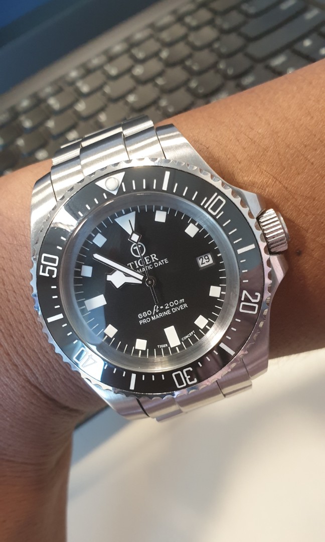 Final Price Rolex Deepsea homage 44mm Luxury Watches on Carousell