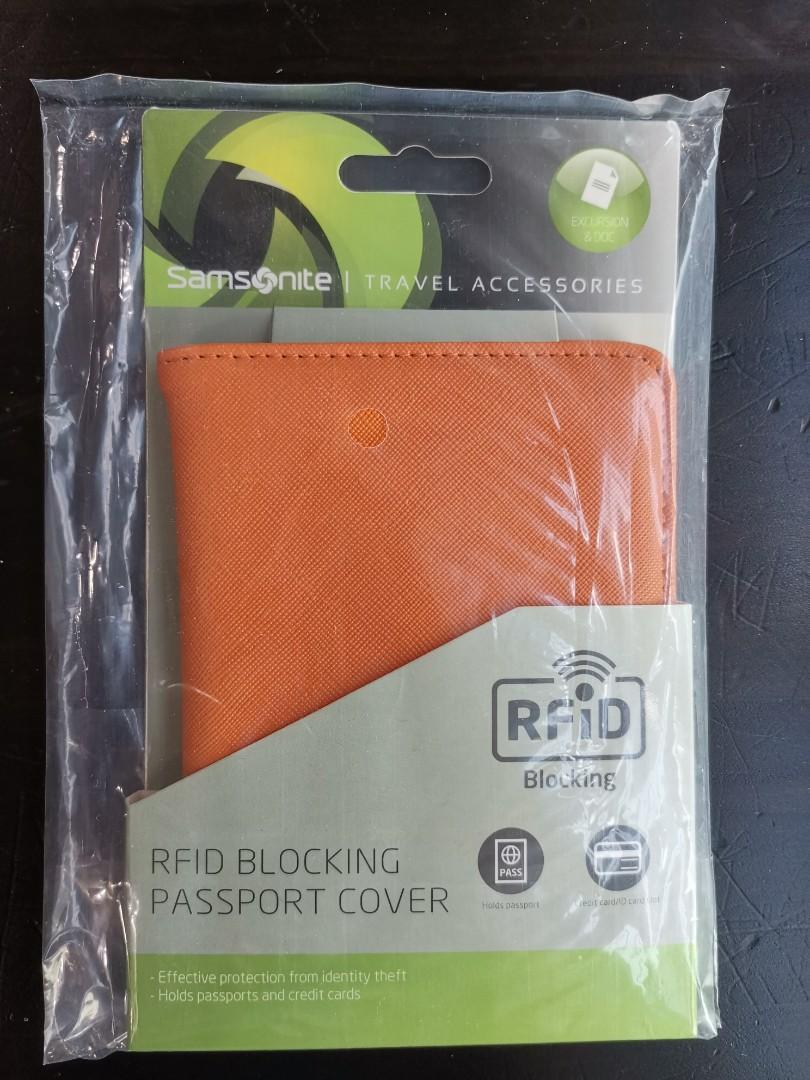 Samsonite RFID Blocking Passport Cover, Hobbies & Toys, Travel, Travel