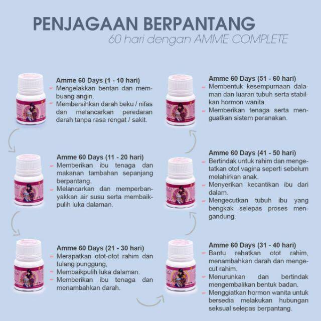 Sendayu Tinggi Amme 60 Days Health Beauty Bath Body On Carousell