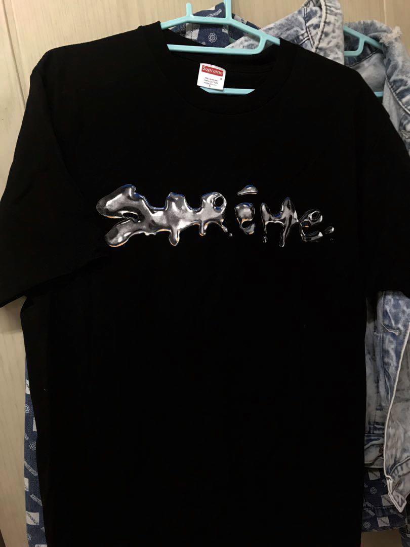 Supreme liquid tee, 他的時尚, 上衣在旋