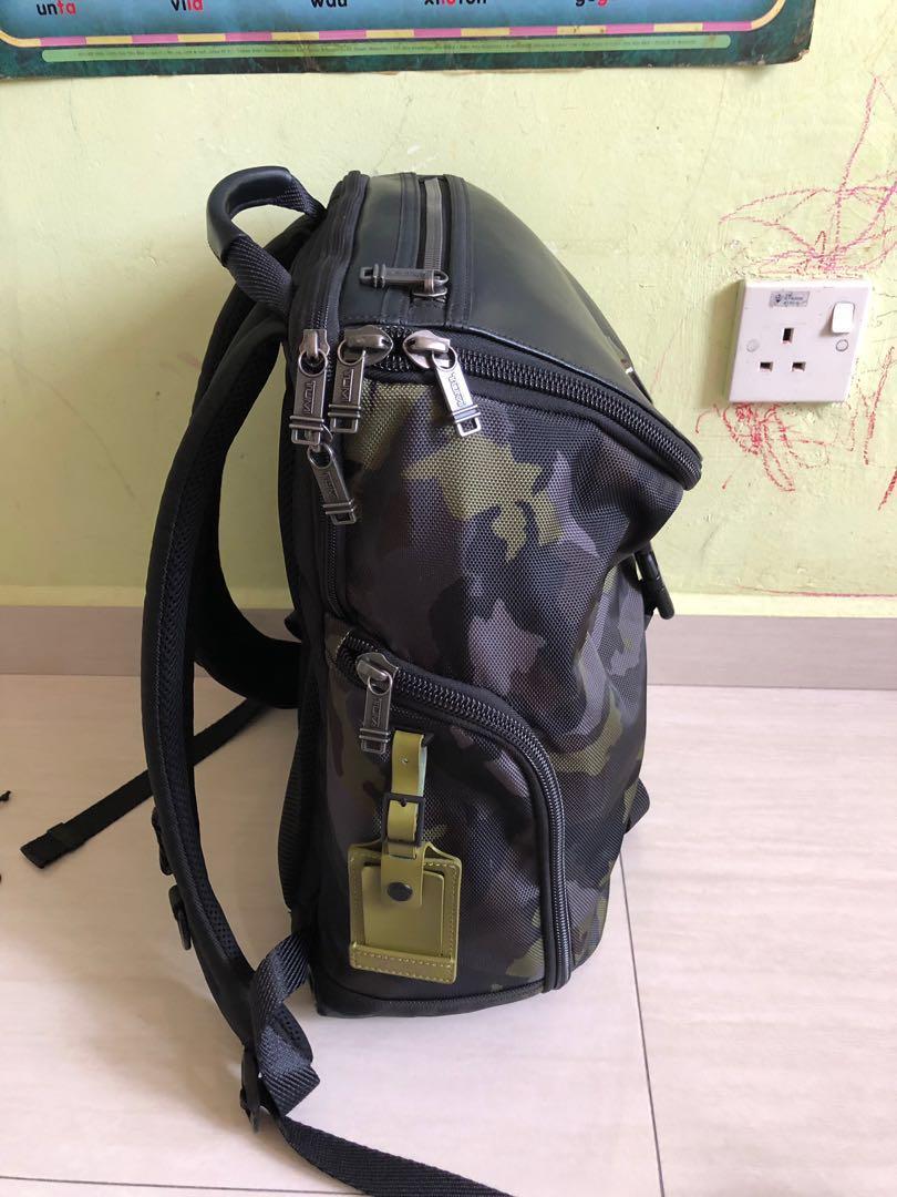 Tumi green camo backpack hotsell