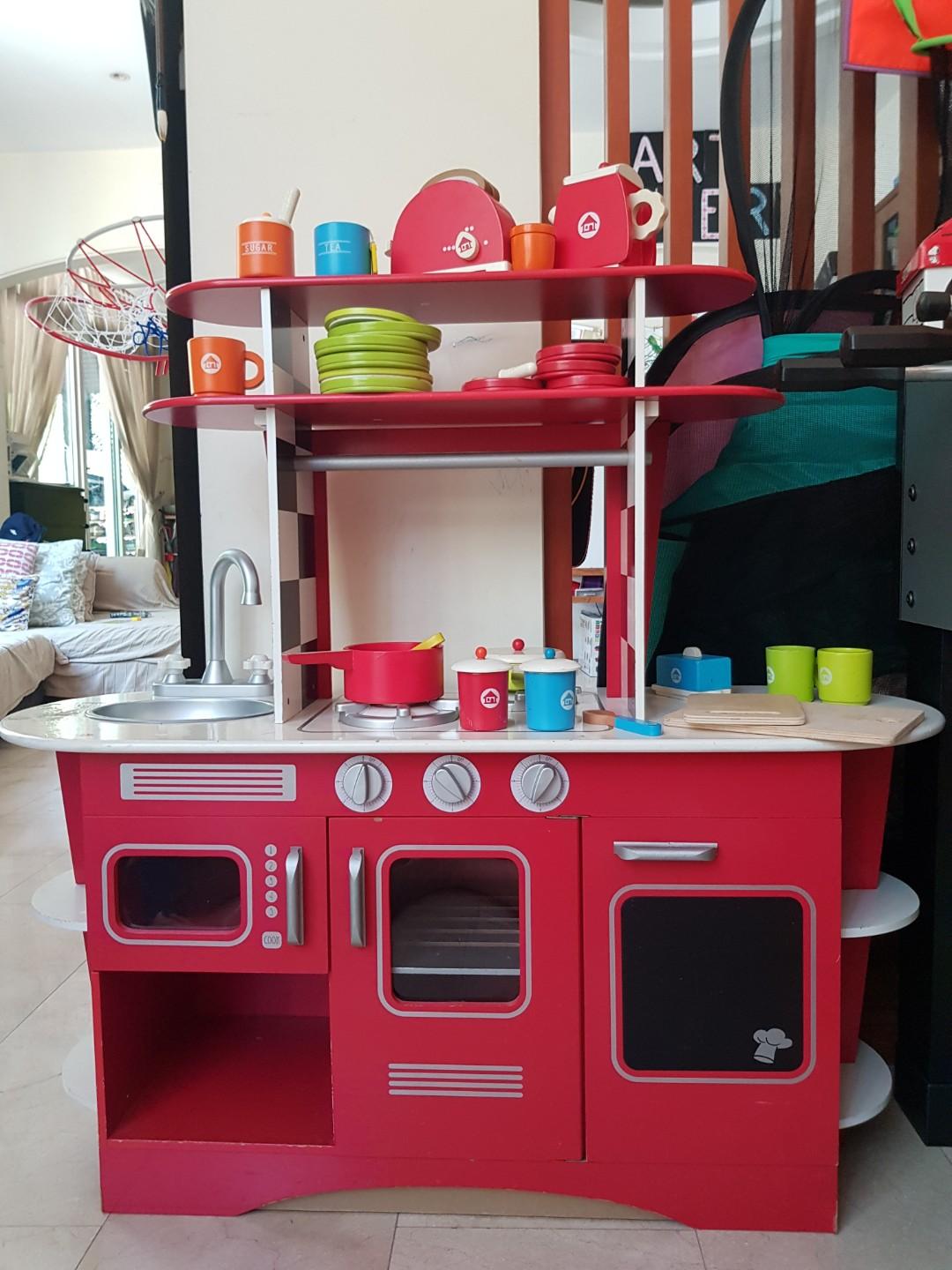 Used ELC kitchen set, Hobbies & Toys, Toys & Games on Carousell