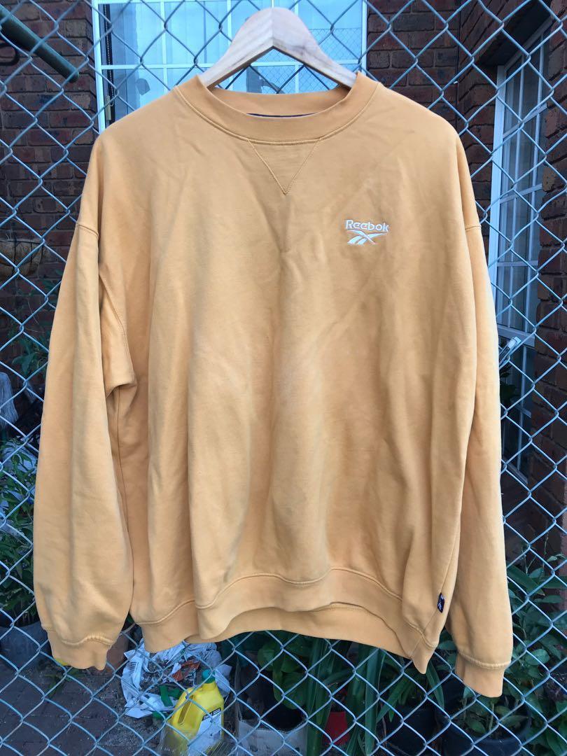 reebok mustard yellow