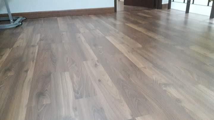 Wood floor, lantai kayu, laminated dan vinyl lantai, Furniture & Home