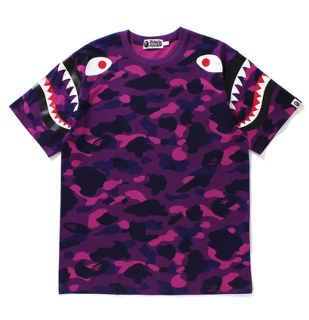 Bape shark outlet shoulder tee