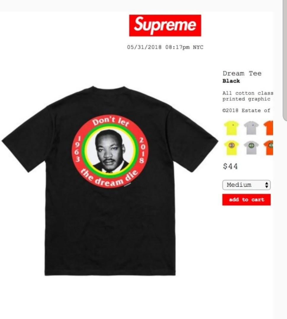 supreme dream tee
