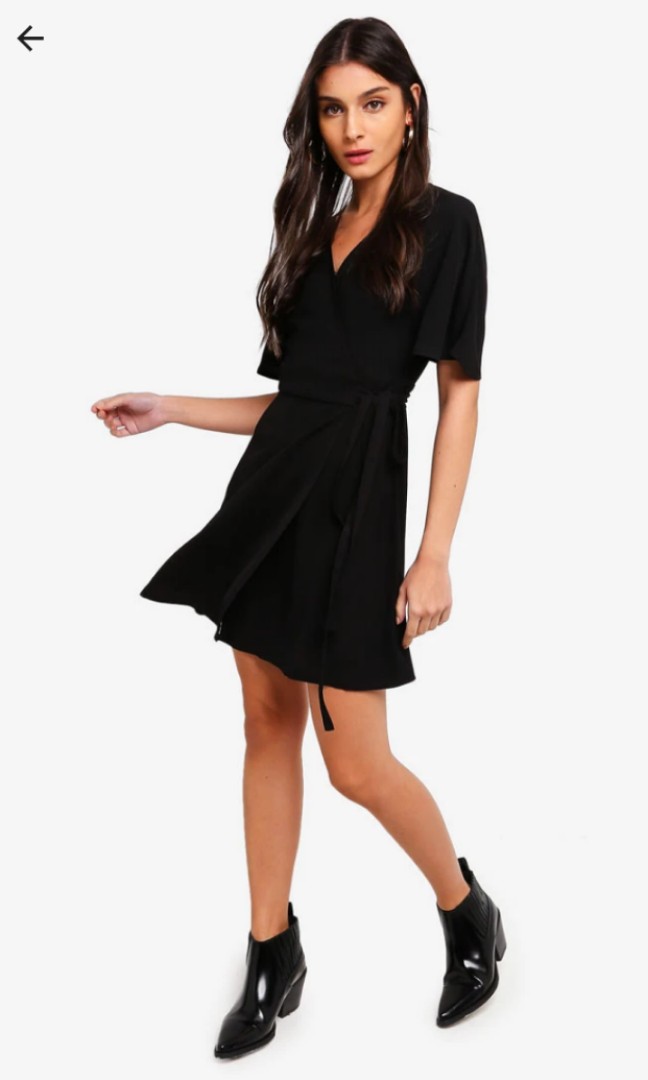 Zalora wrap hot sale dress
