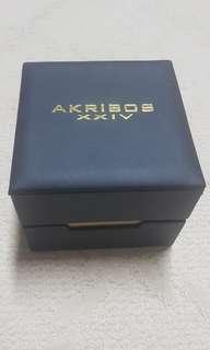 Akribos XXIV Men's Gold Watch