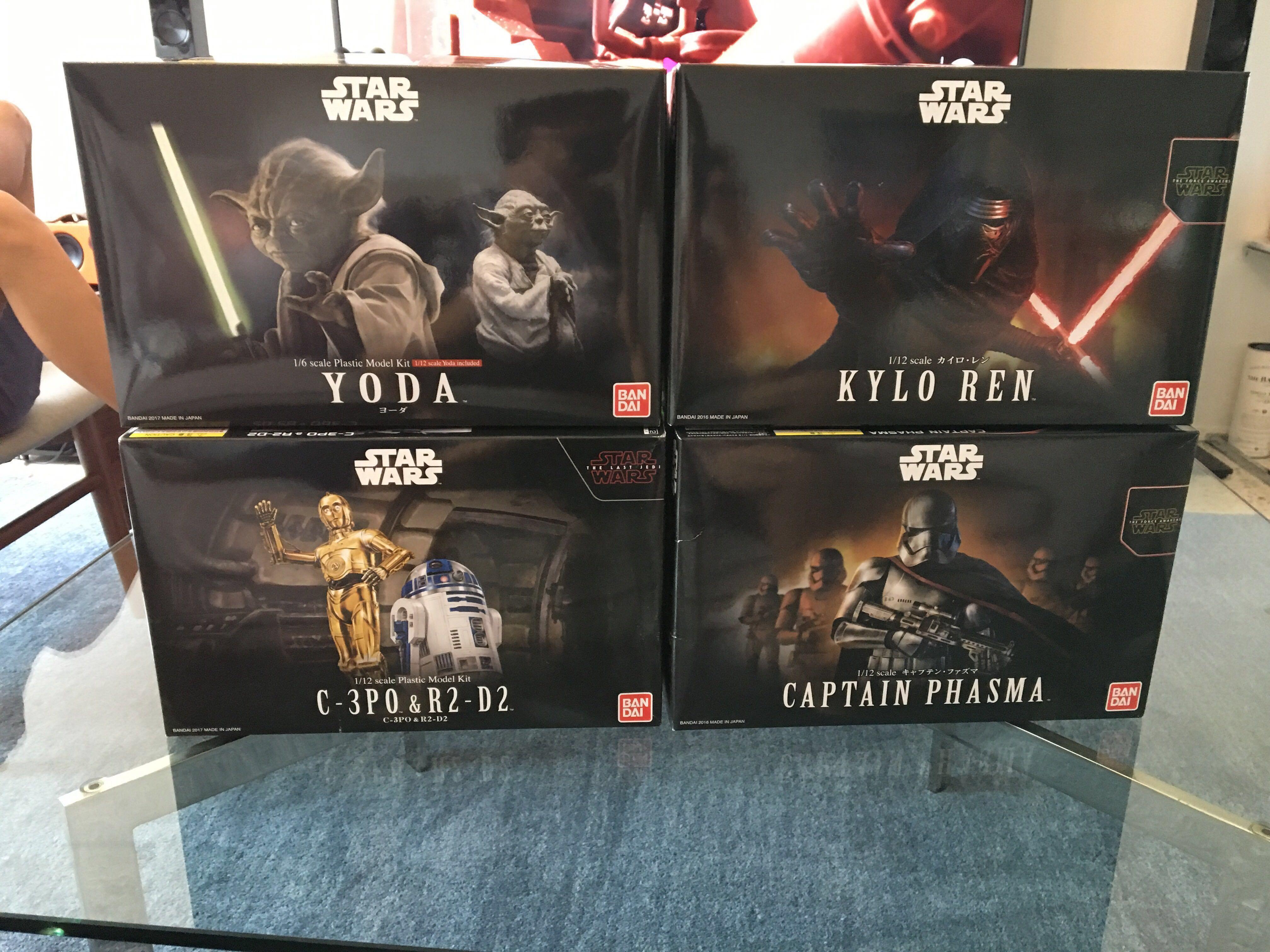 1/12 Star Wars Bandai Model Kits, Hobbies & Toys, Toys & Games on Carousell