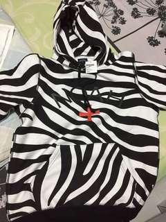 noah zebra hoodie