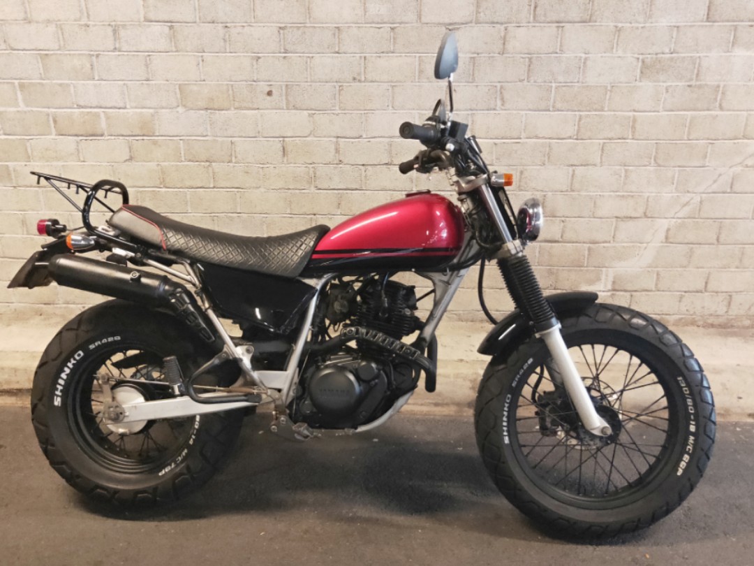 2009 Yamaha TW 200 street tracker coe feb 2029 renewable