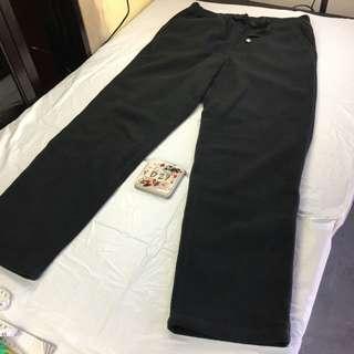 New Columbia Fleece Pegged Pants Black XL W 34 L 43 Men