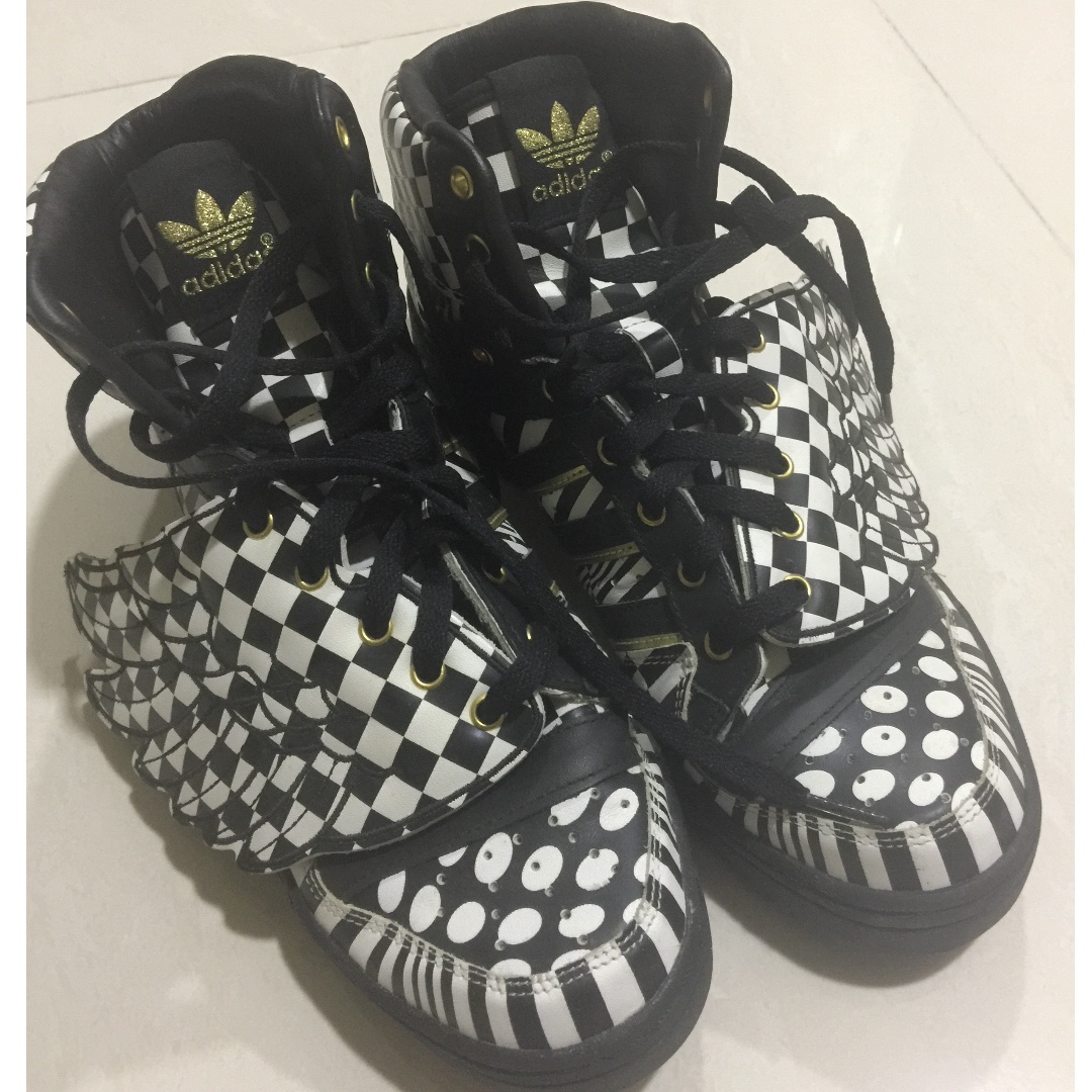 adidas checkered shoes