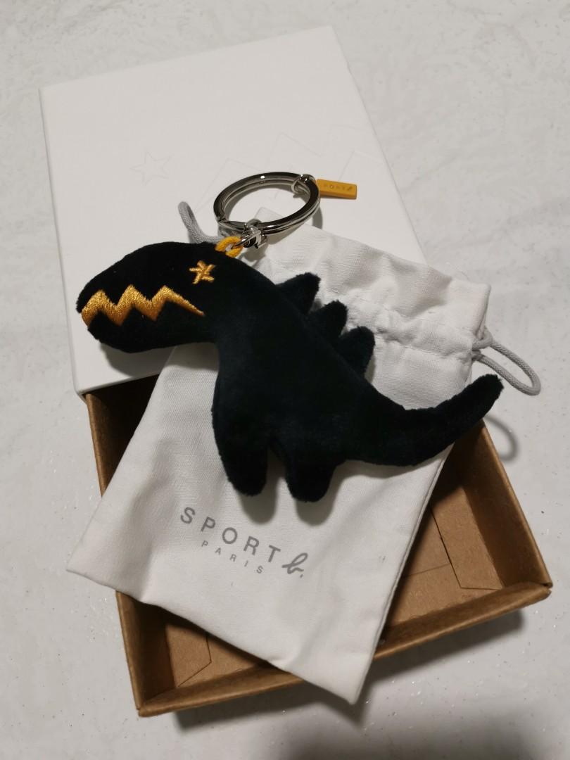 Agnes b shop dinosaur keychain