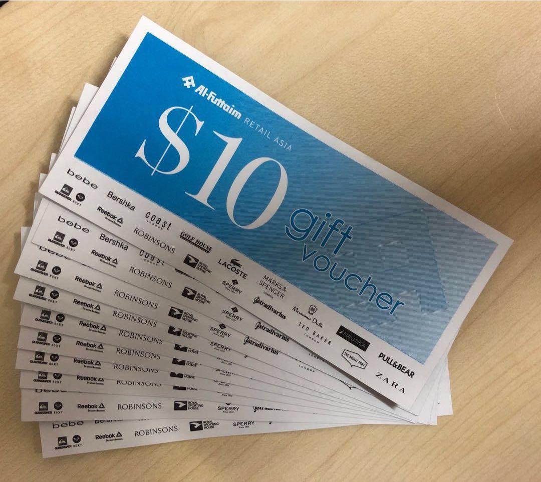 AlFuttaim gift voucher, Entertainment, Gift Cards & Vouchers on Carousell