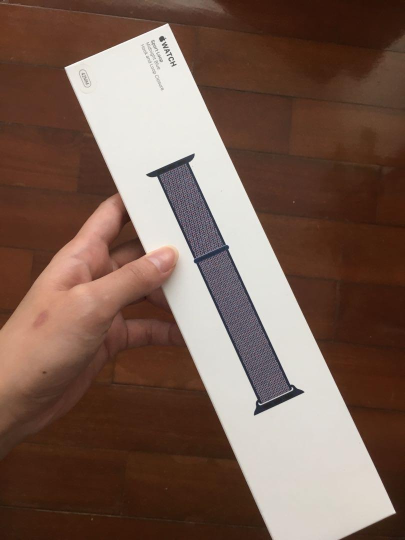 apple midnight blue sport loop